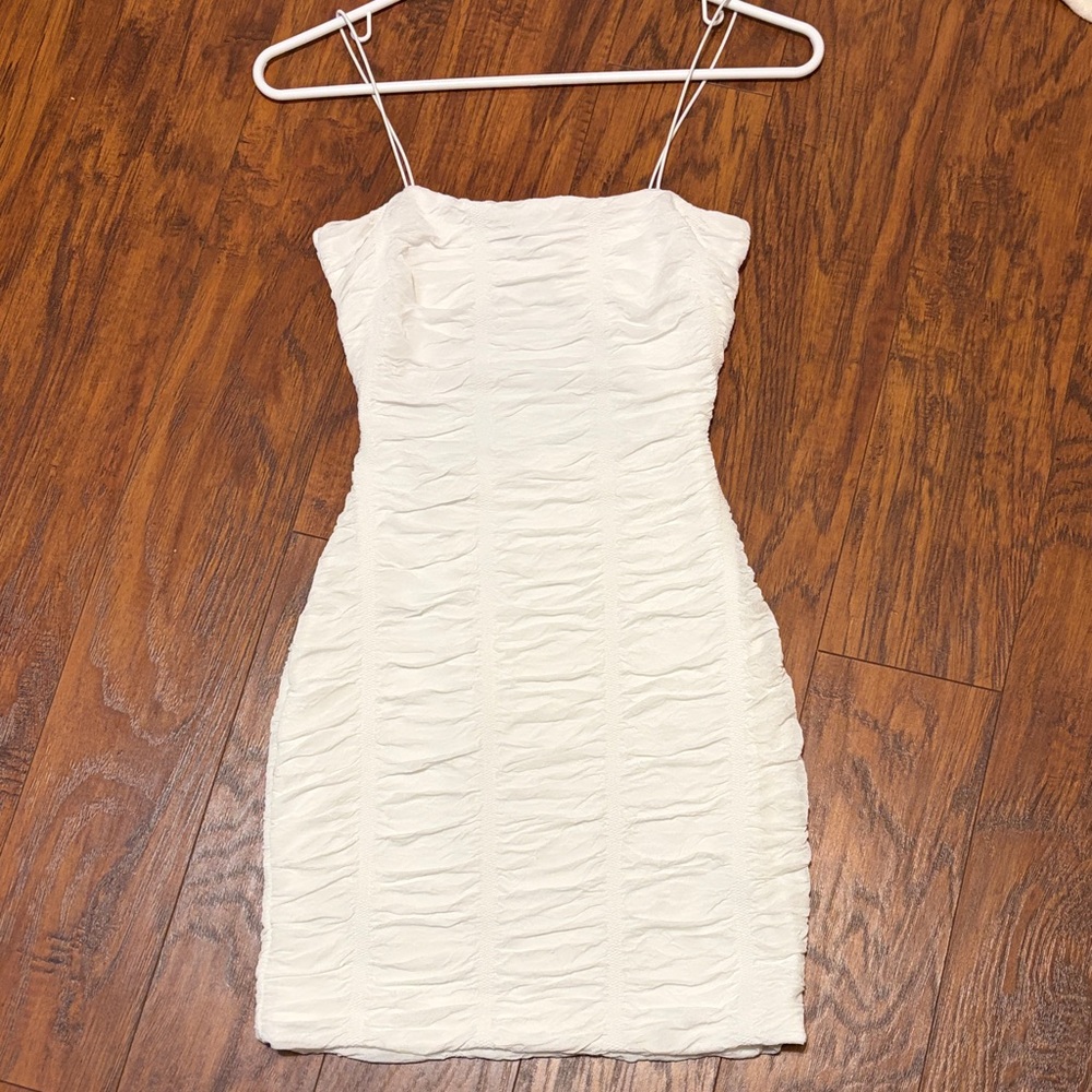 Windsor White Strapless Dress